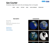 Tablet Screenshot of geo-counter.com